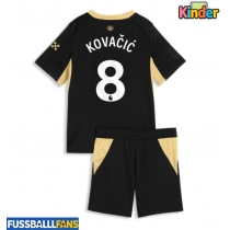 Manchester City Mateo Kovacic #8 Auswärts Trikotsatz Kinder 2026-27 Kurzarm (+ Kurze Hosen)